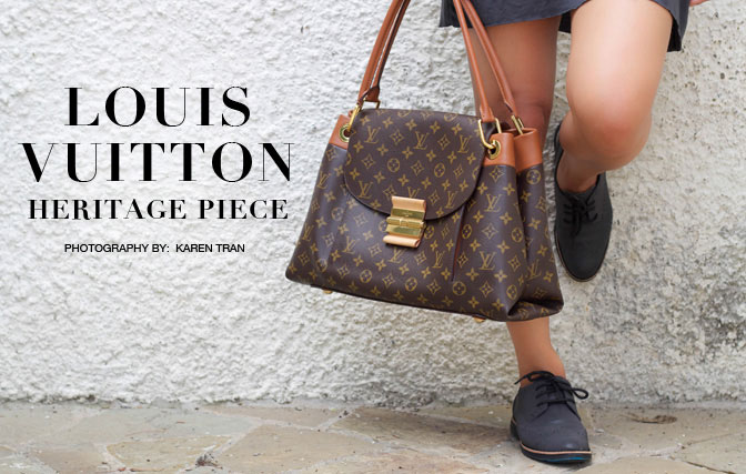 Outfit Of The Day: Featuring The LV Luxurious Heritage Piece