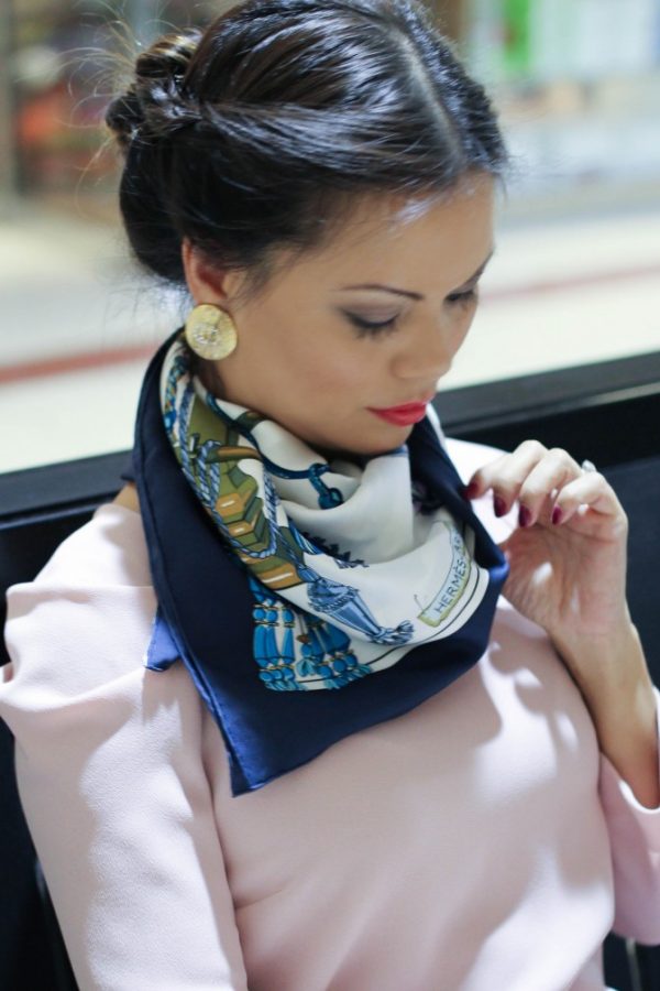 Outfit Of The Day: Featuring The Hermès Silk Scarf - Designer Swap